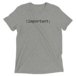 The !important Rule Tee - Image 5