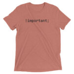 The !important Rule Tee - Image 3
